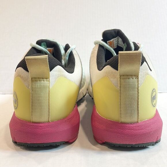 Timberland Women’s PRO Radius Composite A41GY‎ Safety Toe Sea/Pink/Yellow 8.5 M - Picture 4 of 10